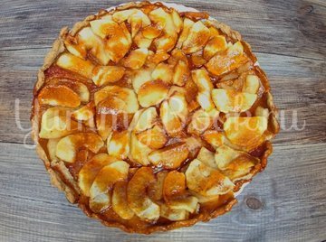 Яблочная галета с карамелью - шаг 7