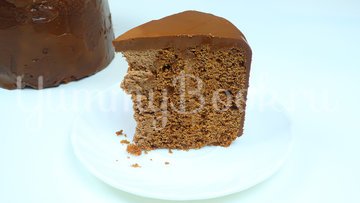 Торт "Прага" с вертикальными коржами - шаг 6