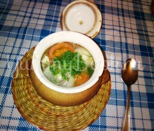 Свинина с овощами в горшочке - шаг 13