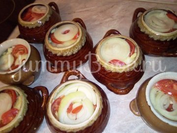 Свинина с овощами в горшочке - шаг 9