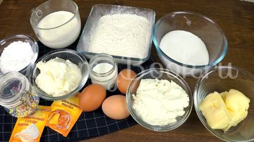 Капкейки с кремом из маскарпоне - шаг 1