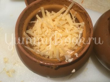 Индюшачья печень в горшочках - шаг 7