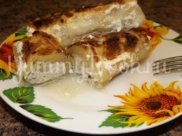 Голубцы с куриным фаршем и творогом в духовке - шаг 10
