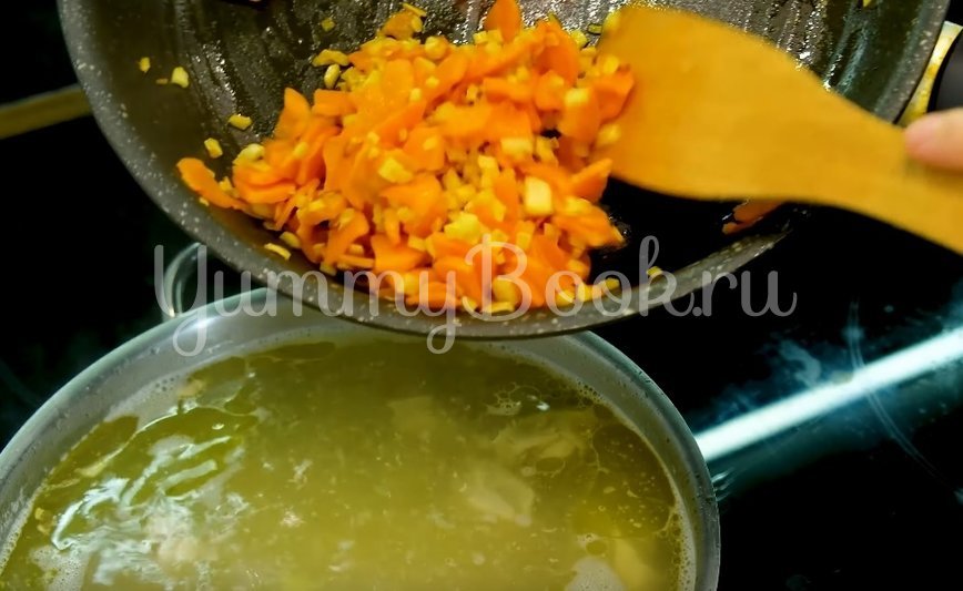 Куриный суп c макаронами - шаг 7