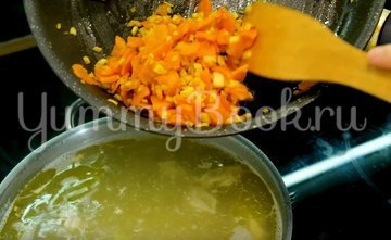 Куриный суп c макаронами - шаг 7