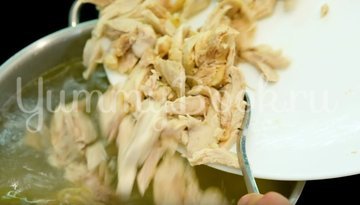Куриный суп c макаронами - шаг 6