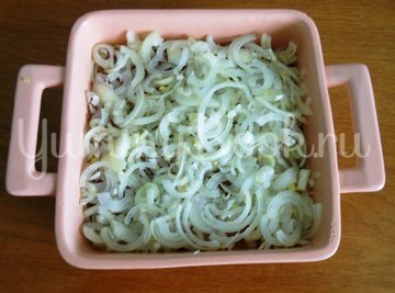 Свинина на картофельном ложе, запечённая в духовке - шаг 6