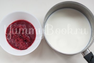Вишнёвое какао - шаг 1