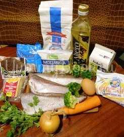 Кекс рыбный с брокколи - шаг 1