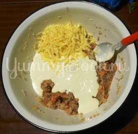 Кекс рыбный с брокколи - шаг 9