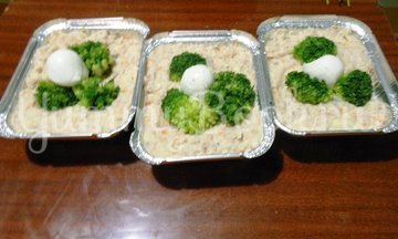 Кекс рыбный с брокколи - шаг 14