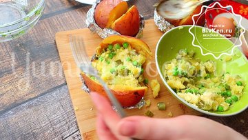 Крошка картошка в духовке с 4 начинками - шаг 3