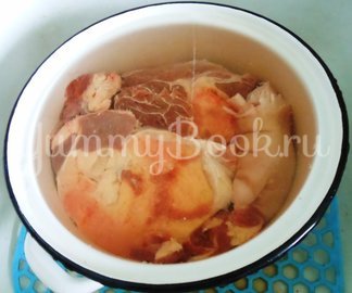 Домашний холодец из двух видов мяса - шаг 1