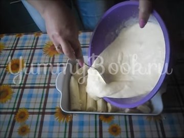 Банановая запеканка с йогуртом - шаг 4