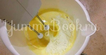 Пирог «Зебра» на сметане - шаг 3