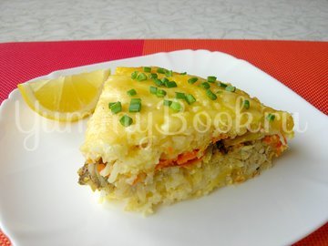 Рыбная запеканка с рисом и сыром - шаг 6
