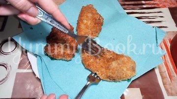 Отбивные с индюшиных сердец в кляре - шаг 4