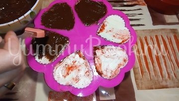 Творожной десерт с клубникой на 14 февраля - шаг 3