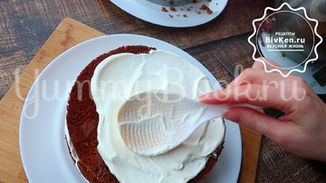 Медовый торт без раскатки коржей - шаг 8