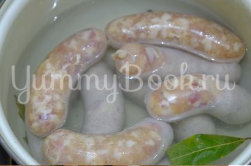 Домашняя колбаса из курицы - шаг 8