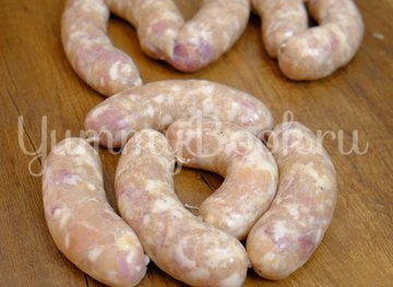 Домашняя колбаса из курицы - шаг 7