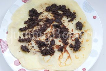 Блины с маковой начинкой - шаг 5