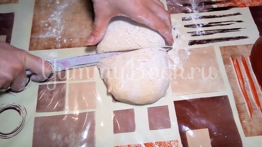 Кудрявый пирог с вареньем из песочного теста - шаг 3