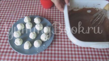 Шоколадные кексы с творогом - шаг 5