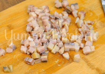 Блинчики со шпинатом и начинкой из сельди - шаг 4
