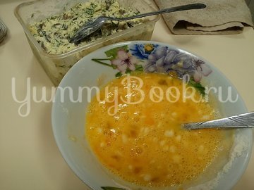 Закусочные рулетики из лаваша с творогом - шаг 2