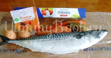 Рулет из скумбрии - шаг 1