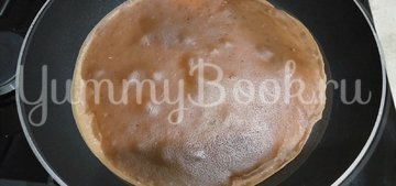 Шоколадные блины на молоке с какао - шаг 5