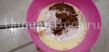 Шоколадные блины на молоке с какао - шаг 3