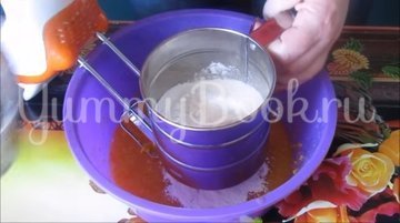 Постные апельсиновые кексы - шаг 3