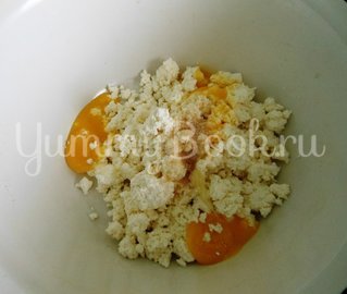 Творожная запеканка без сахара и муки - шаг 2