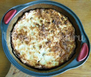 Творожная запеканка без сахара и муки - шаг 9