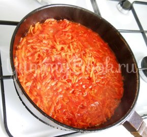 Ёрш тушёный с овощами в маринаде - шаг 13