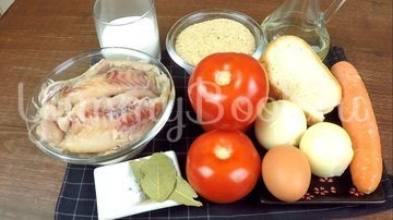 Рыбные котлеты из минтая в маринаде - шаг 1