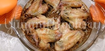 Гречка с курицей в духовке - шаг 5