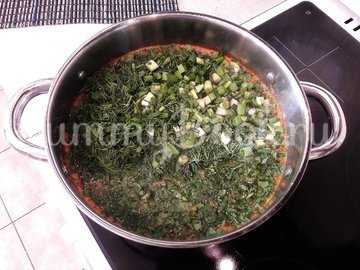 Суп с фасолью и копчёной курицей - шаг 10