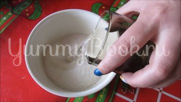 Постный тертый пирог с вишнями - шаг 4