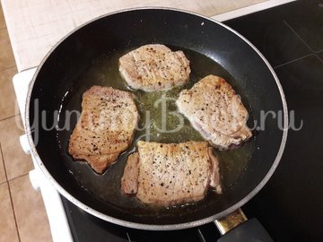 Свинина в сливочно-лимонном соусе - шаг 4