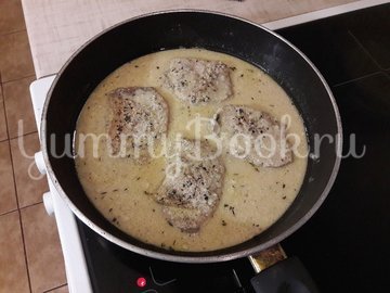 Свинина в сливочно-лимонном соусе - шаг 7