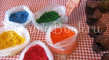Мраморные яйца-крашенки в рисовой сечке - шаг 6