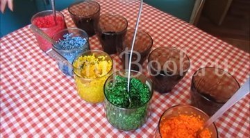 Мраморные яйца-крашенки в рисовой сечке - шаг 5