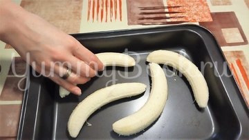Творожная запеканка с бананами, без манки - шаг 1