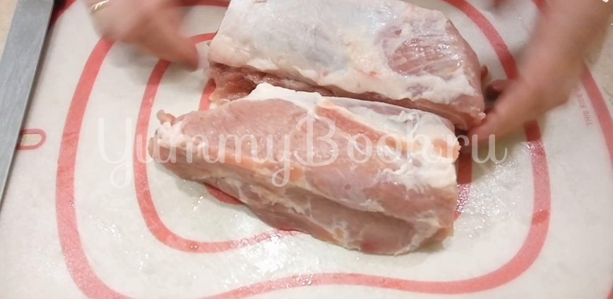 Буженина - сочное мясо в духовке - шаг 1