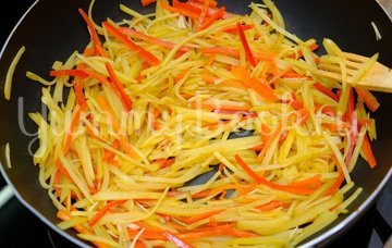 Картошка с мясом и овощами - шаг 5