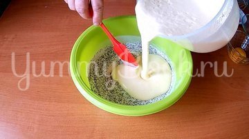 Маковый торт с заварным кремом - шаг 3