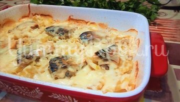 Картофель с рыбой в духовке - шаг 3